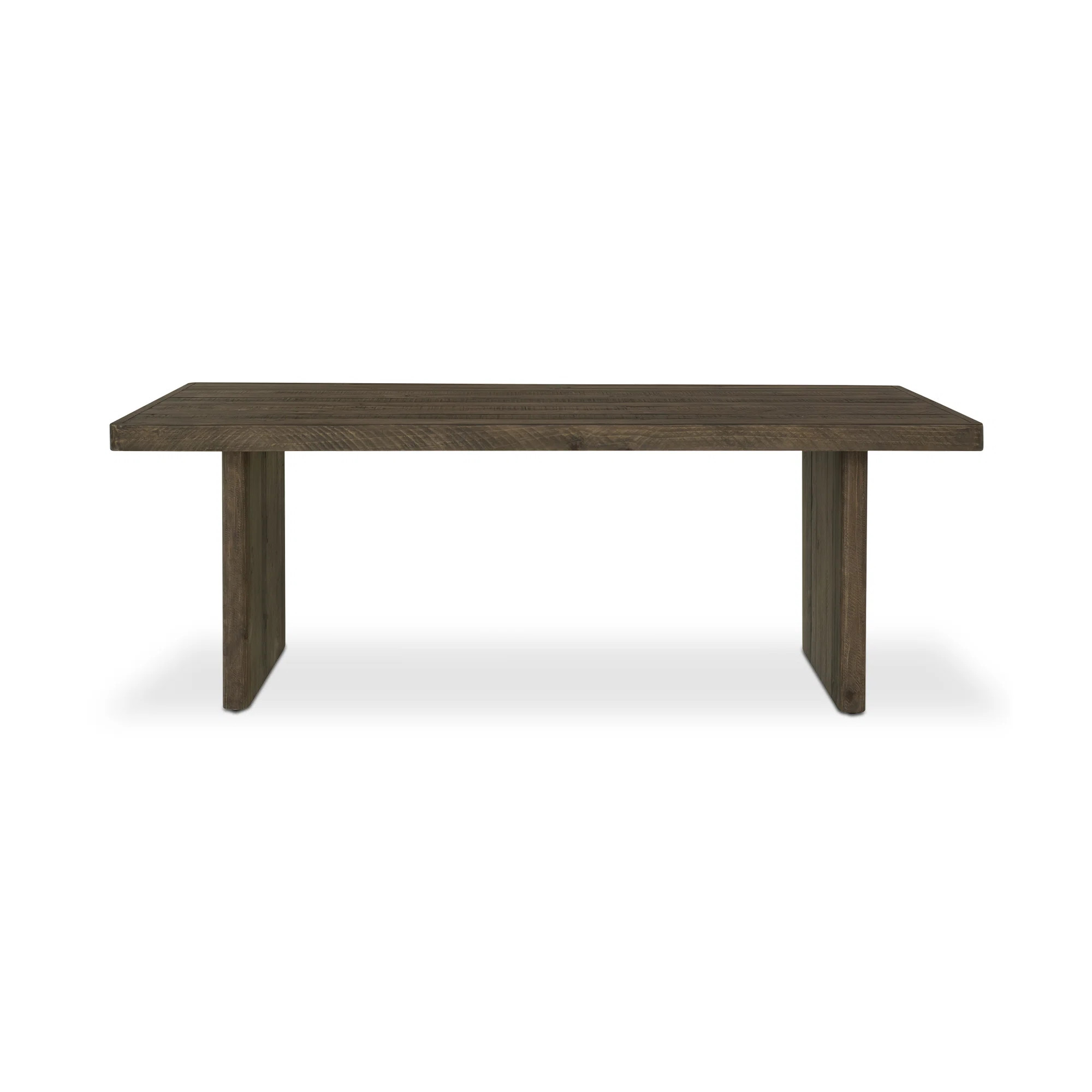 Thompkins 84.5" Pine Solid Wood Double Pedestal Dining Table | Wayfair North America