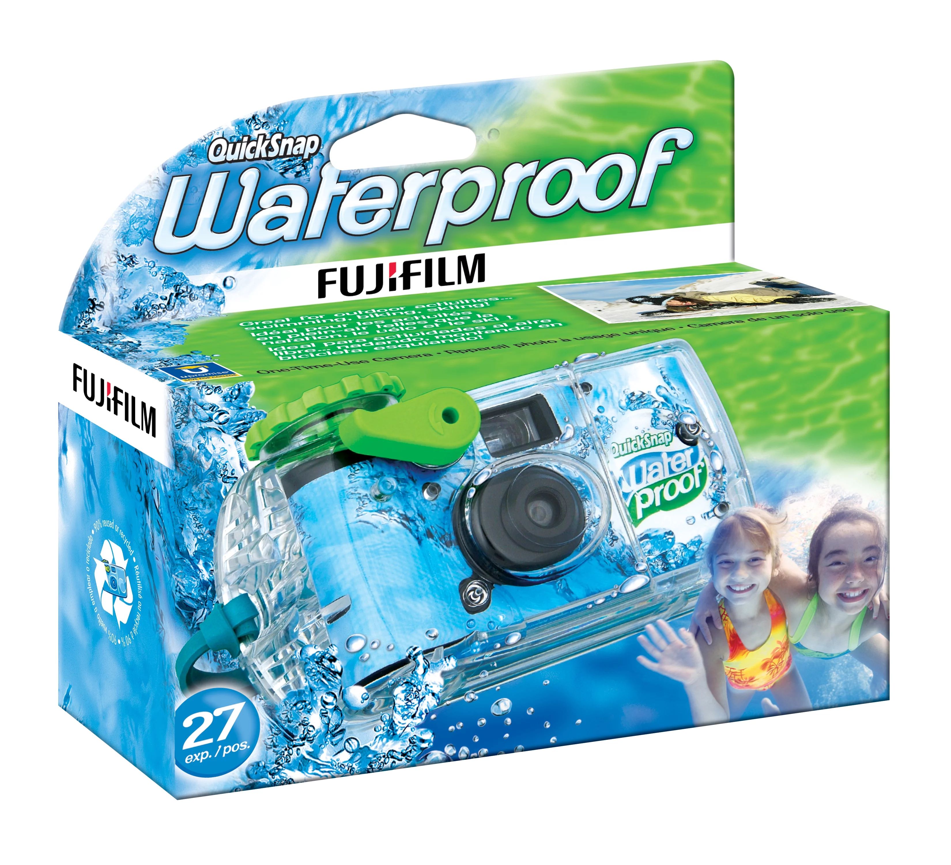 FUJIFILM QuickSnap Waterproof One-Time-Use Camera - Walmart.com | Walmart (US)
