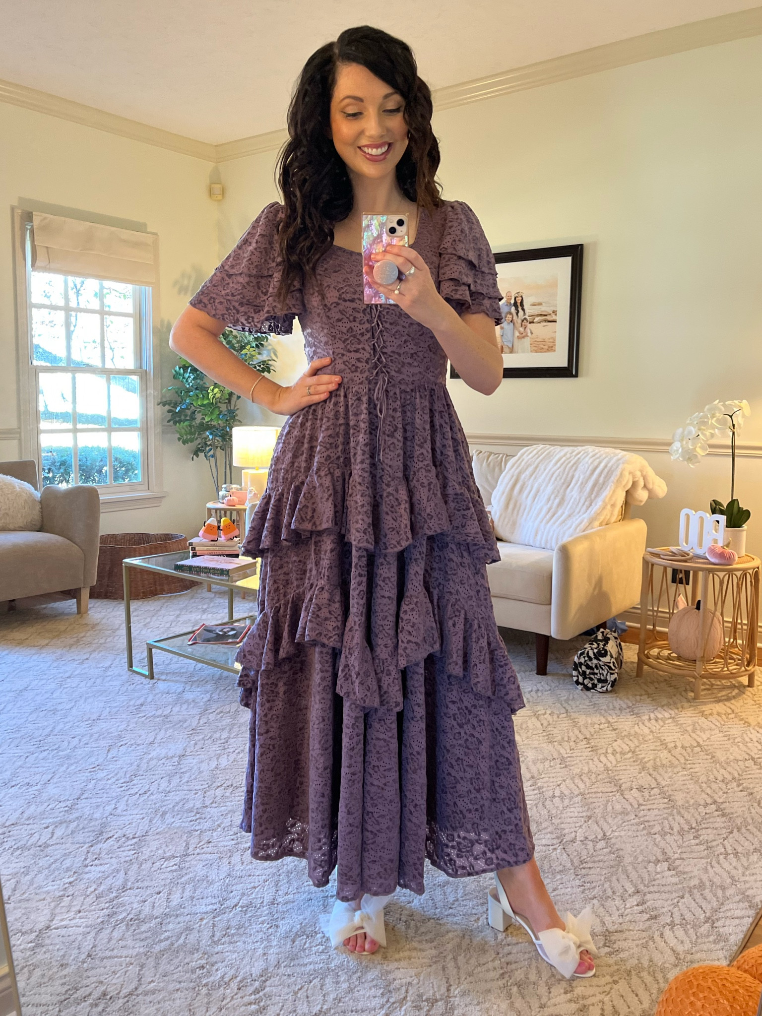 P was happy to match with me since purple is her fave color. Swipe to see how she styled her dress 😂 as well as a reluctant Henrik who wasn’t quite feeling photos that day, but still participated (bless his heart). 



#LTKfamily #LTKSeasonal