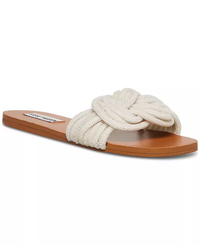 Women's Adore Rhinestone Knotted Flat Sandals | Macys (US)