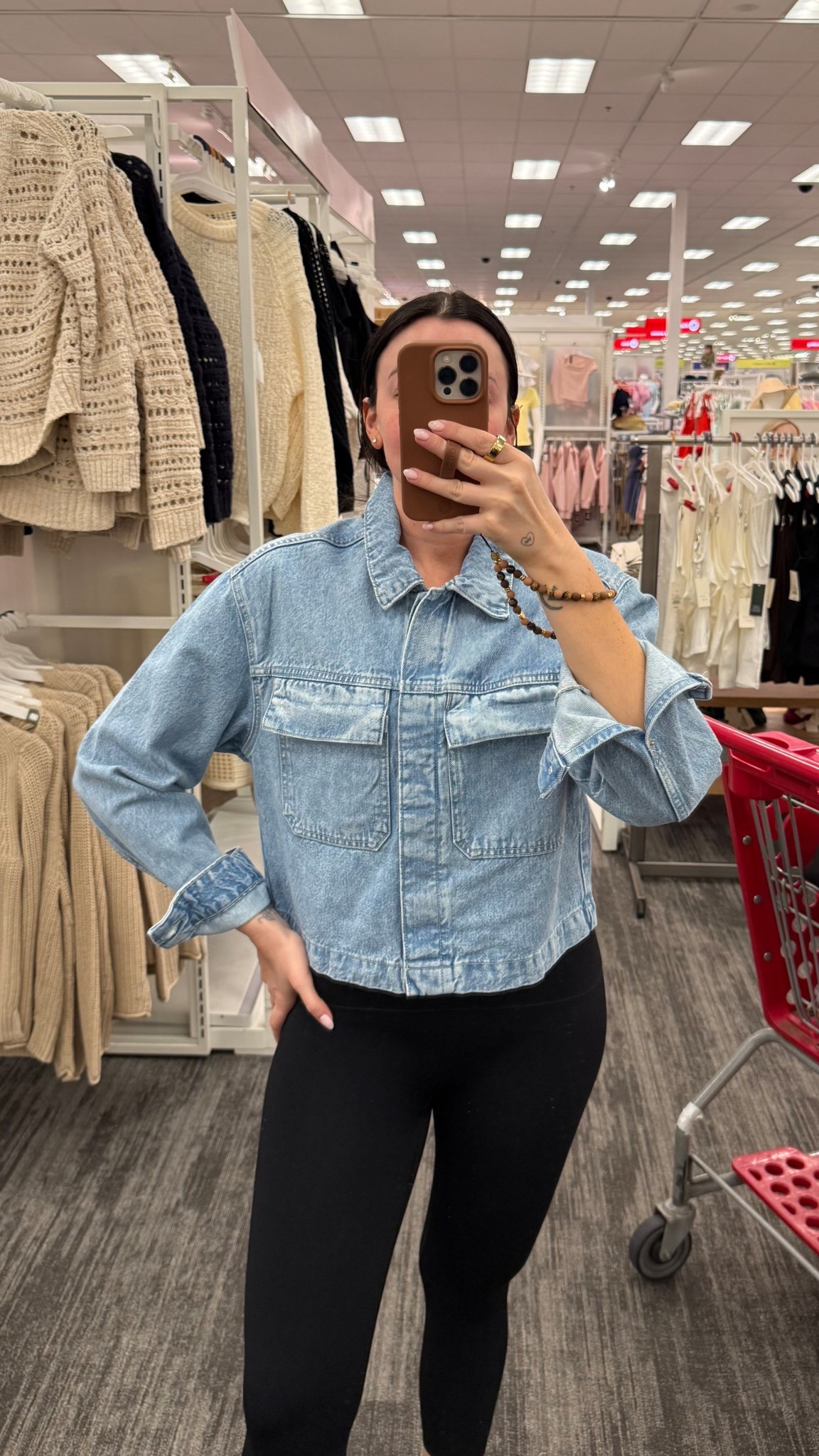 This little cropped denim jacket came home with me!! So cute 

#LTKootd #LTKdayinmylife #LTKMothersDay