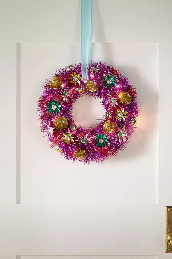 Tinsel Wreath | Anthropologie (US)