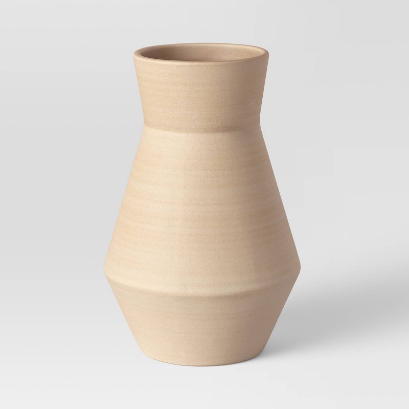 Large Sandy Modern Vase - Threshold™ | Target
