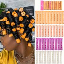 pcs DIY Perm Rods Set Sizes Cold Wave Rods Hair Rollers No Heat Hair Curling Rods For Long Medium Small Hair Curler Styling DIY Hairdressing Tools Fo | SHEIN