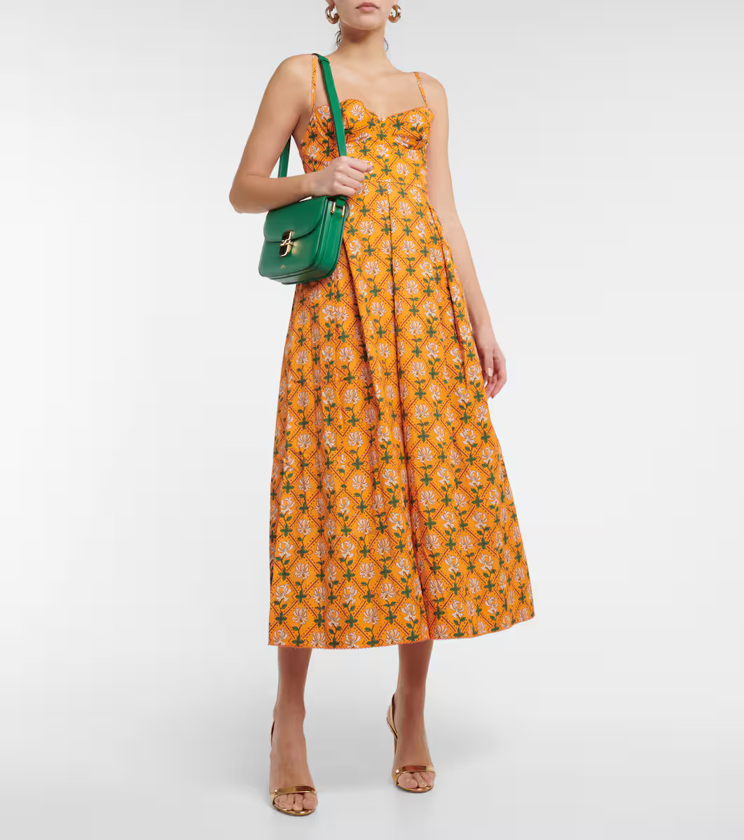 Mambo cotton poplin midi dress | Mytheresa (US/CA)