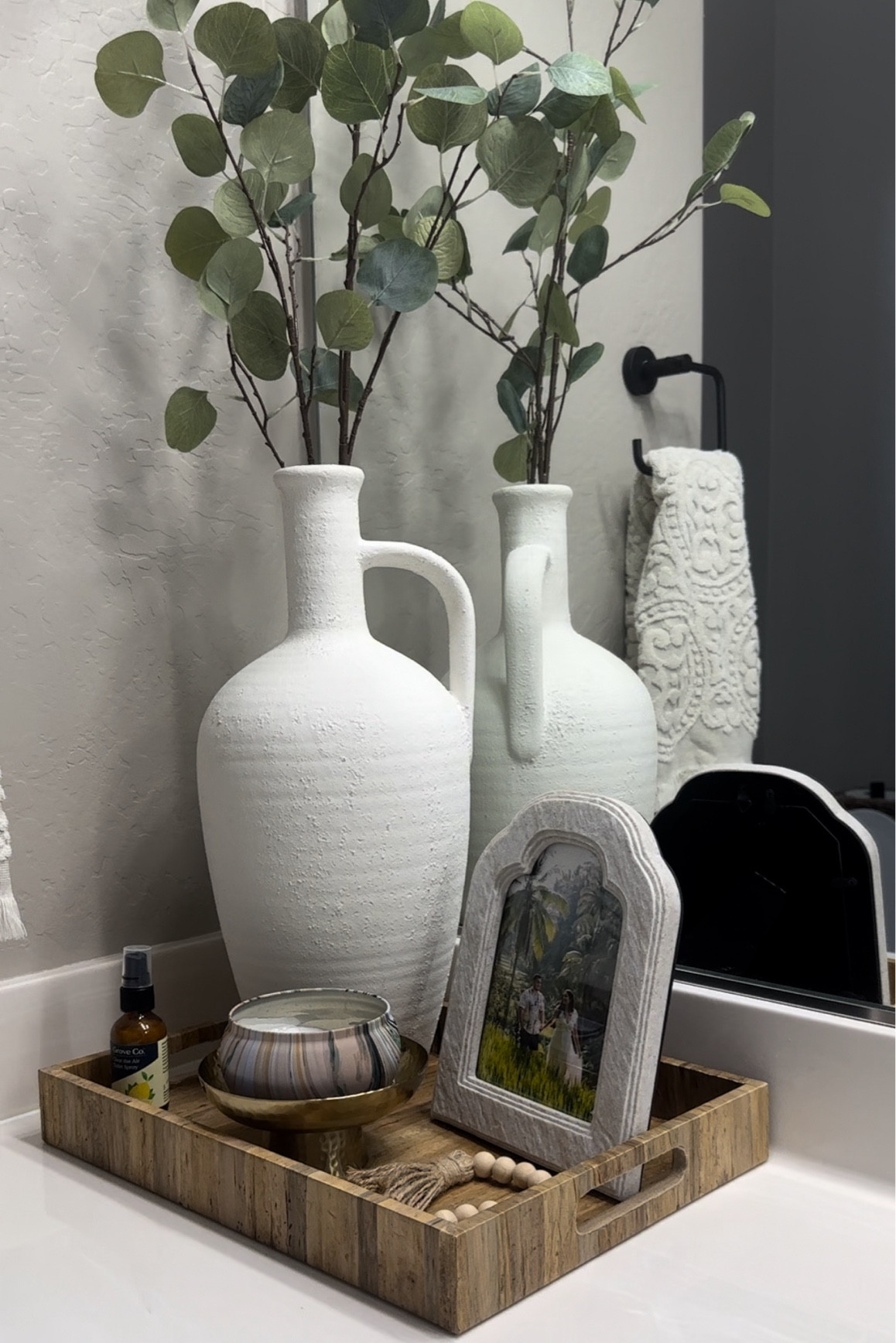 Guest bathroom styling 🌿

#LTKHome #LTKStyleTip