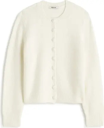 Shrunken Cotton Blend Cardigan | Nordstrom