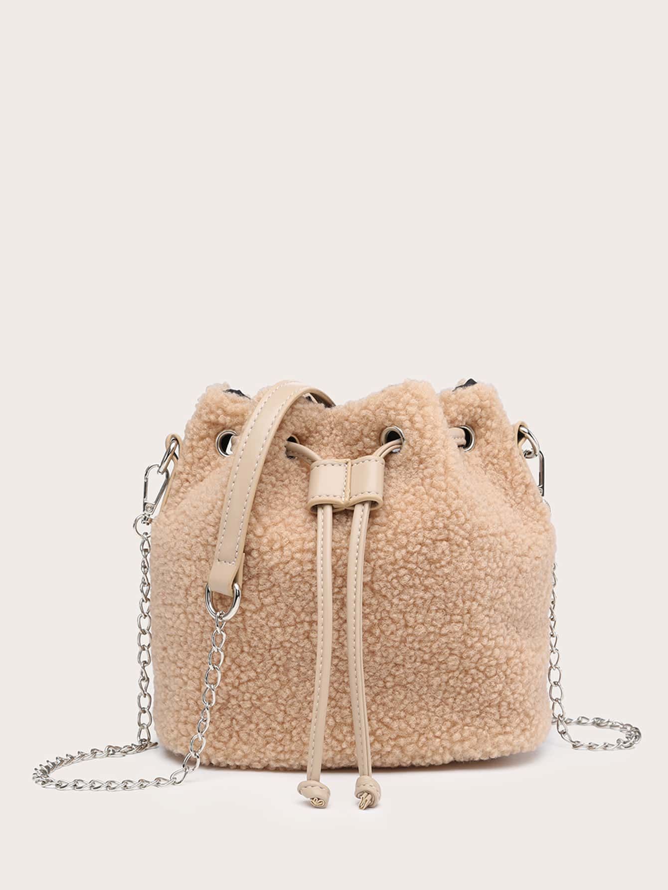 Mini Drawstring Design Bucket Bag | SHEIN