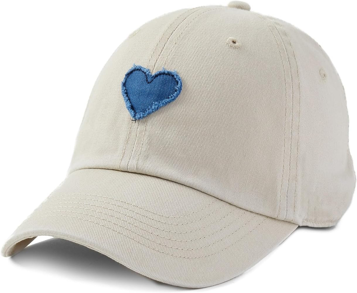 Life is Good Adult Chill Cap Baseball Hat for Men and Women, Cotton, Adjustable Back, Heart Bone,... | Amazon (US)
