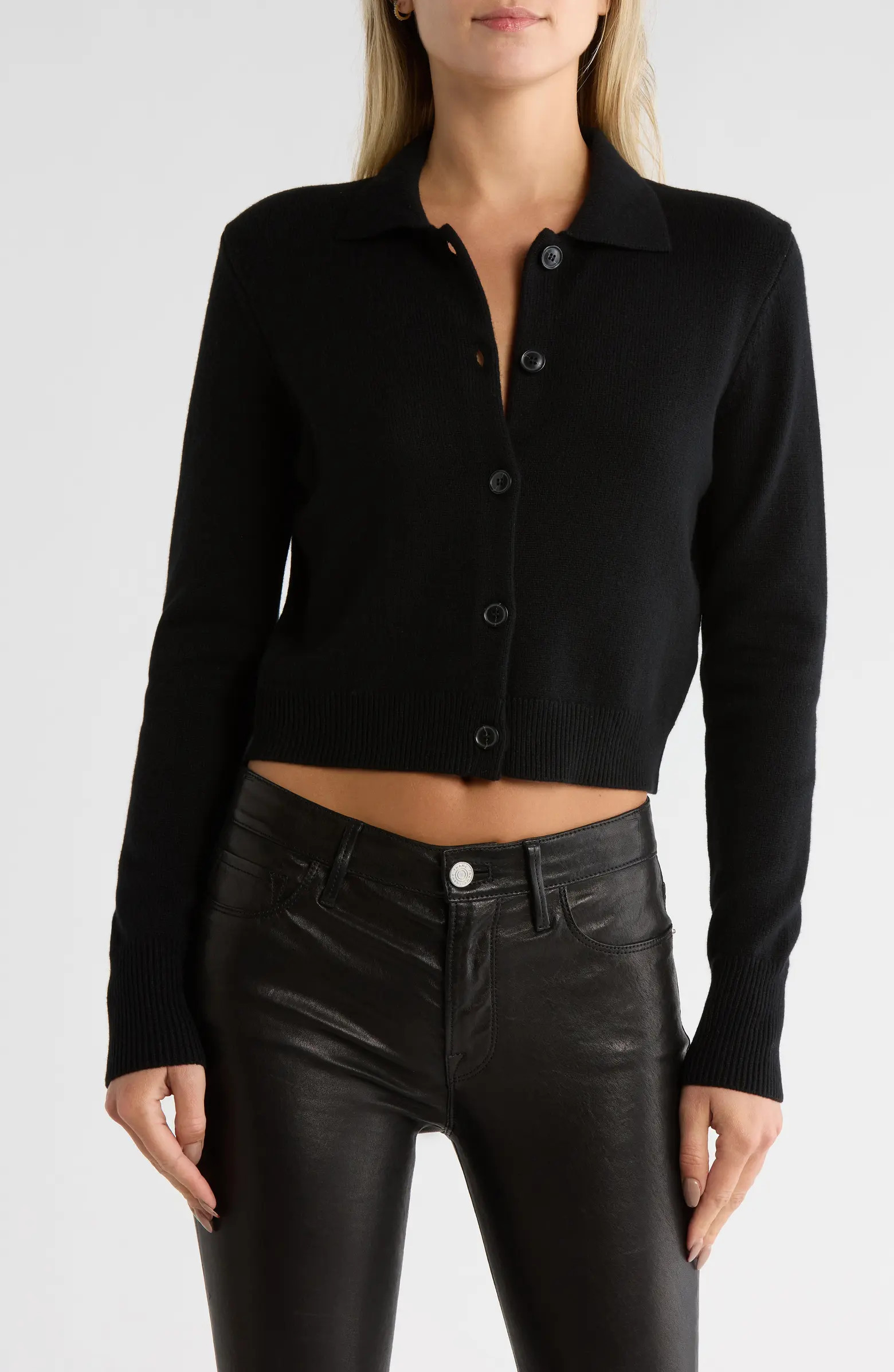 FRAME Shrunken Cashmere Cardigan | Nordstromrack | Nordstrom Rack