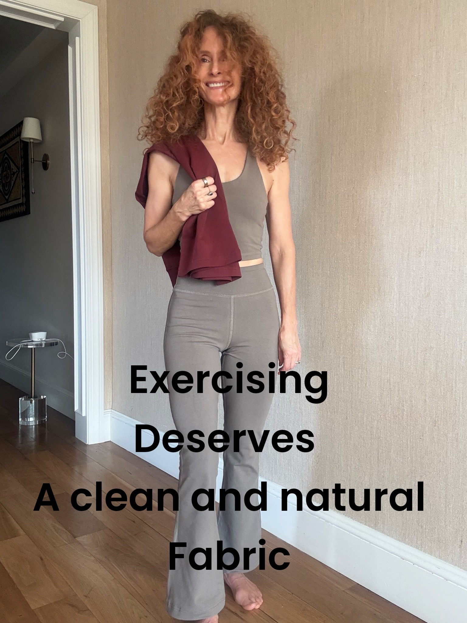 Don’t wrap up yourself in plastic!
These are made from organic cotton. I was shocked to learn about some of the toxic components I have been wearing in my active wear.
Join me in this journey to find clean brands and let me know your favorites :)

#LTKActive