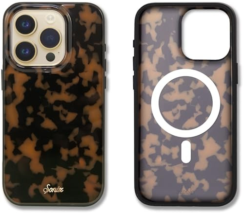 Sonix Case for iPhone 15 Pro Max | Compatible with MagSafe | 10ft Drop Tested | Tortoise Shell | Brown Tort | Amazon (US)