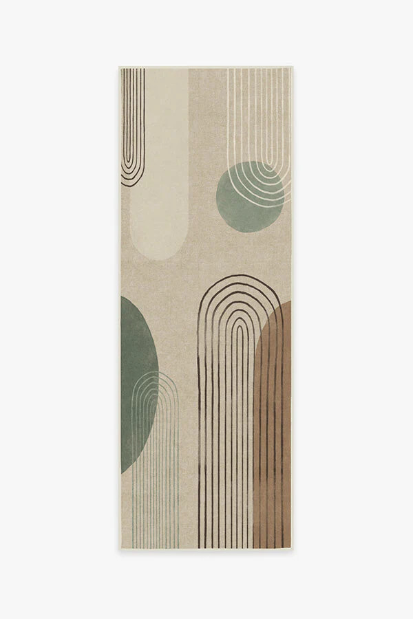Runda Natural Sage Rug | Ruggable