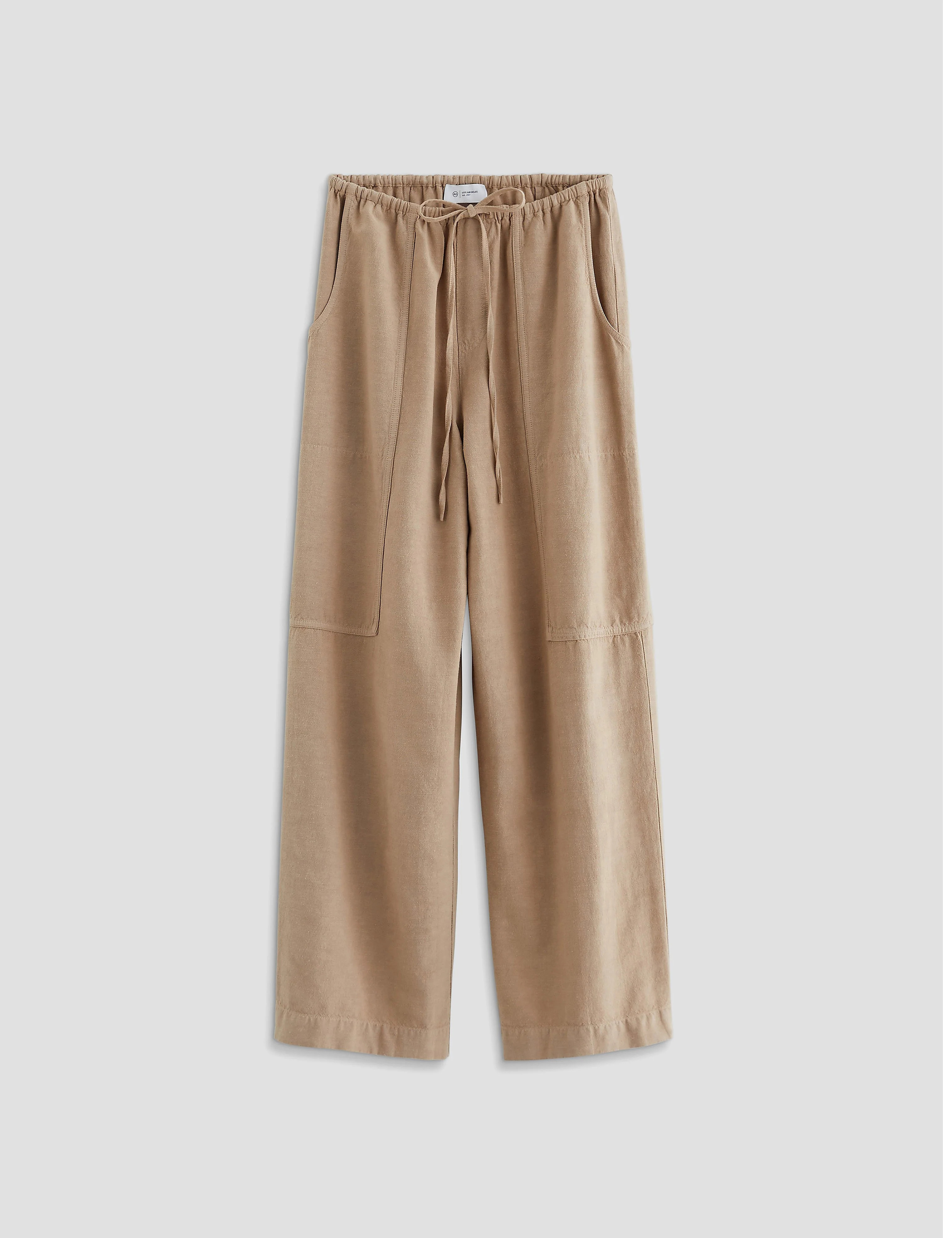 Nina Drawstring Pant - SIMPLE TAUPE / XS / 29 | AG Jeans Outlet