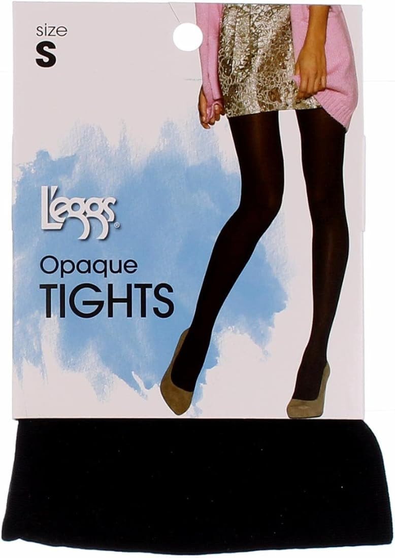 L'eggs womens Leggswear Silky tights, Black, Small US at Amazon Women\u2019s Clothing store | Amazon (US)