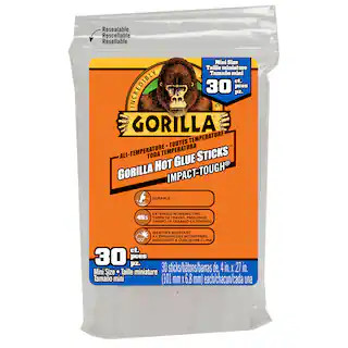 Gorilla® Mini Size Hot Glue Sticks | Michaels Stores