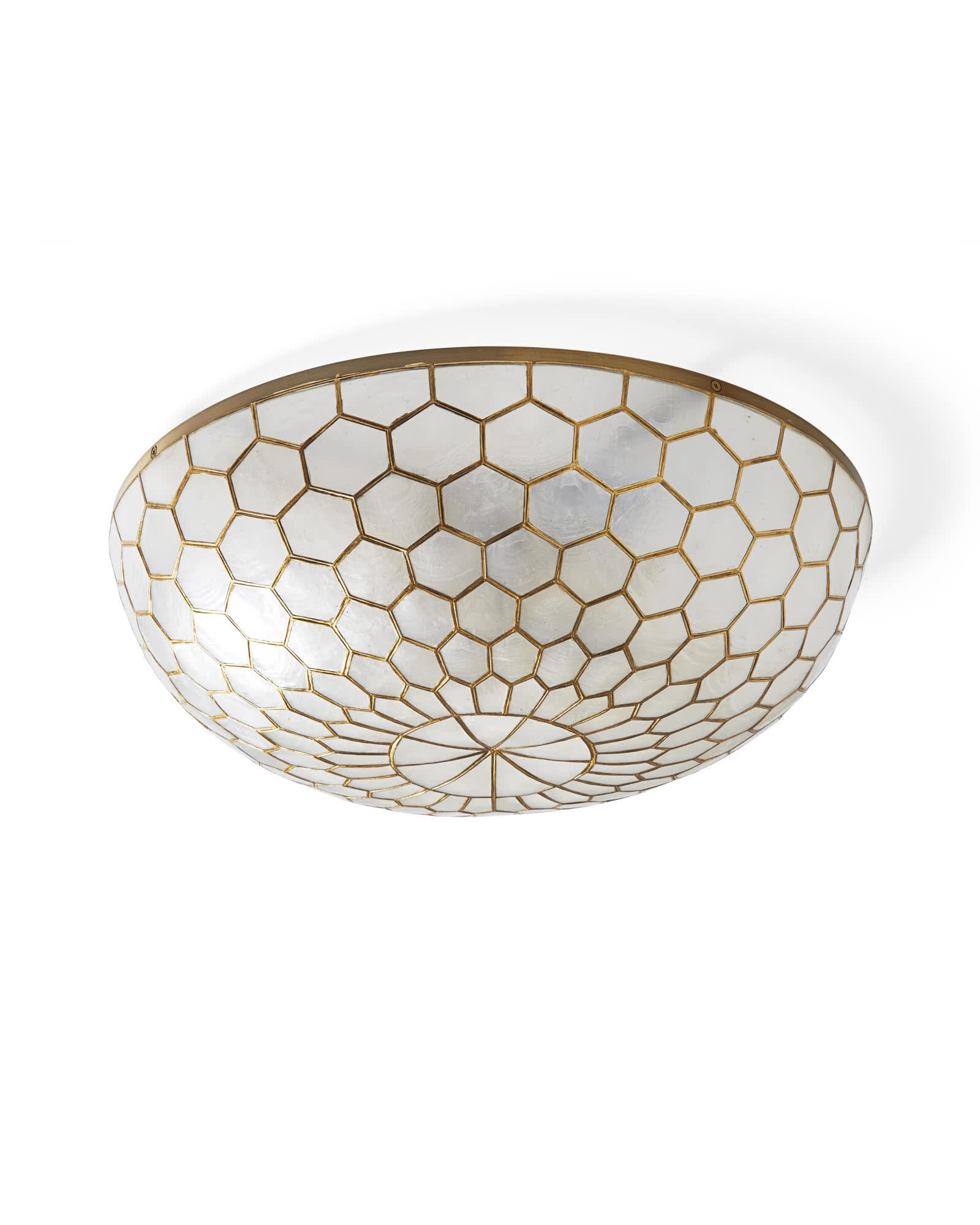 Capiz Flushmount | Serena and Lily