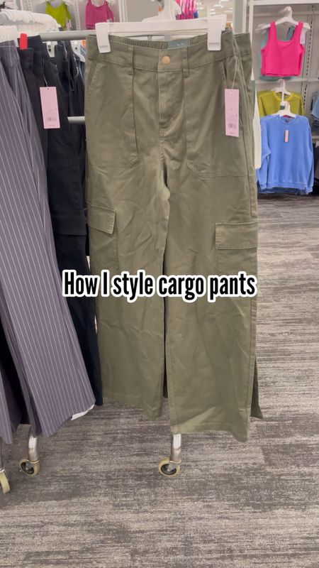 Styling cargo pants from target 
#Target #Cargopants

#LTKunder50 #LTKover40 #LTKstyletip