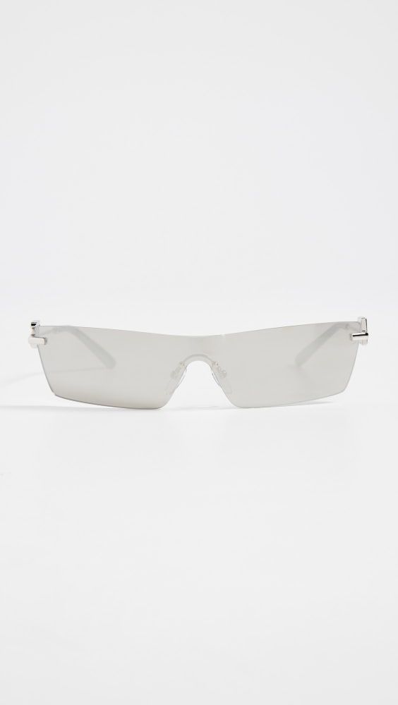 Dolce & Gabbana Narrow Rimless Sunglasess | Shopbop | Shopbop