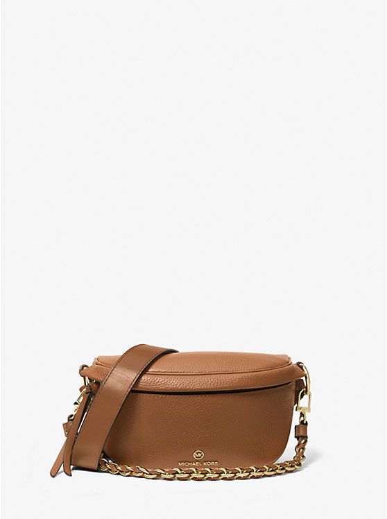 Slater Extra-Small Pebbled Leather Sling Pack | Michael Kors US
