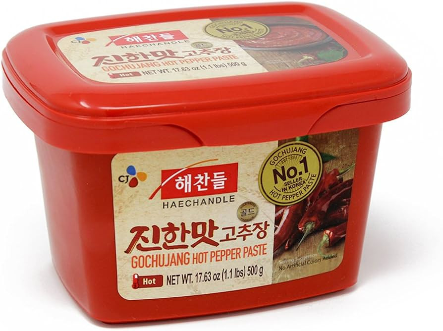 CJ Haechandle Gochujang - Hot Pepper Paste, Korean Traditional Fermented Jang, Made with Red Hot ... | Amazon (US)