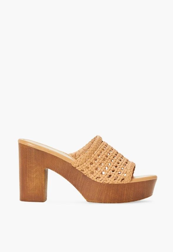 By The Coast Platform Heeled Sandal | JustFab