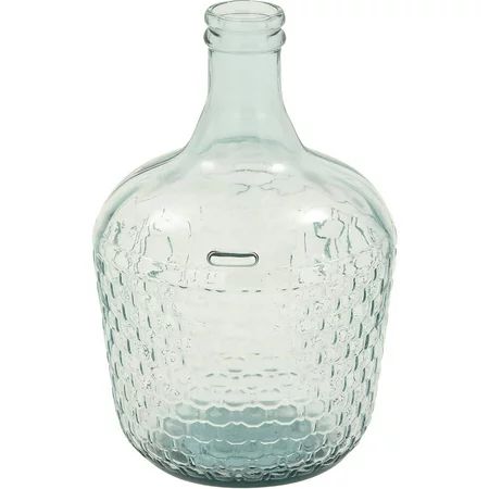 Decmode Glass Wide Bottle Vase, Multi Color | Walmart (US)