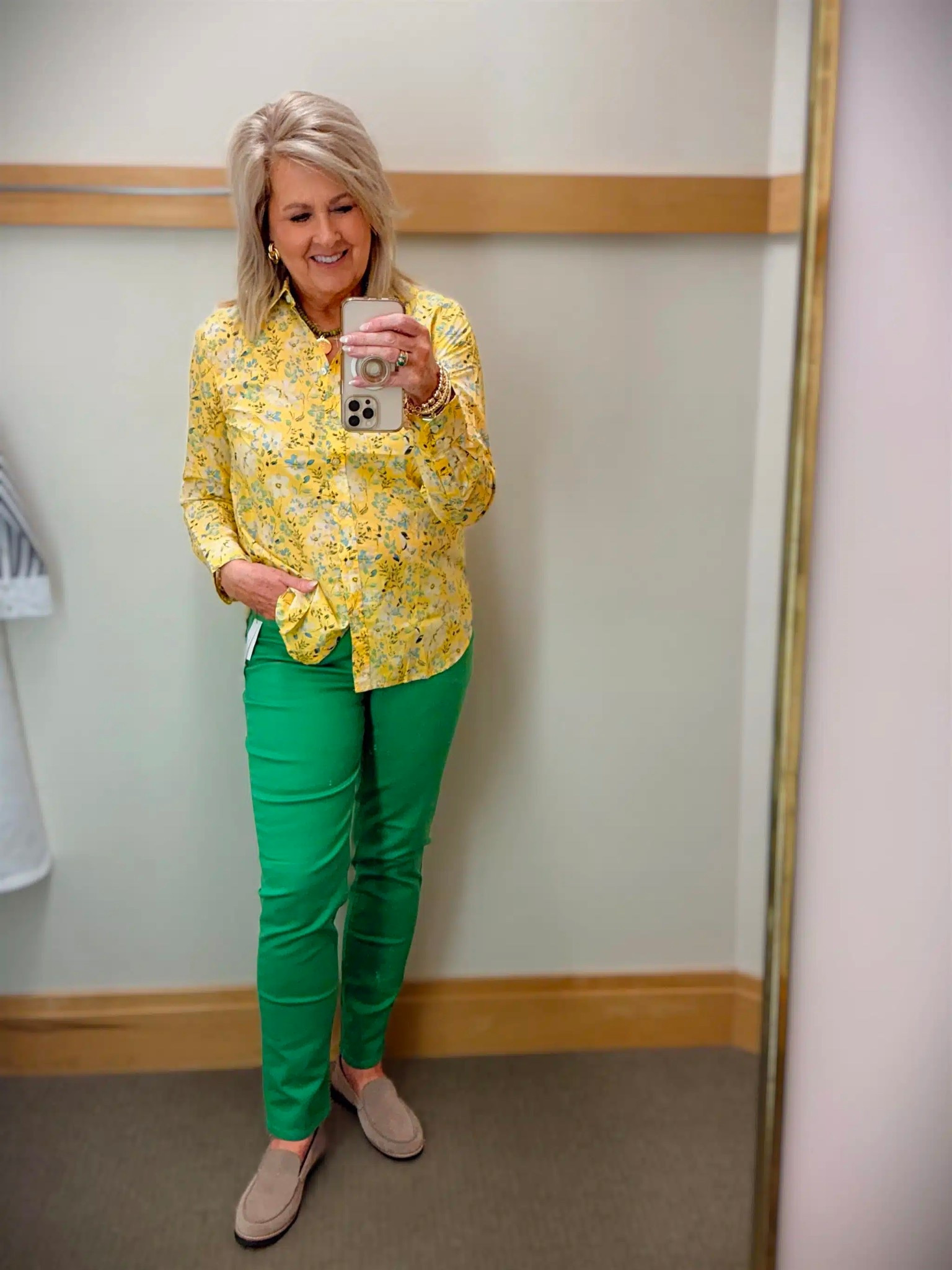 This outfit from Talbots is bright and colorful for Spring! These pieces pair well together, but both pieces can be worn separately. My shirt is a size medium and jeans a size 8. 

#LTKootd #LTKOver40 #LTKWorkwear