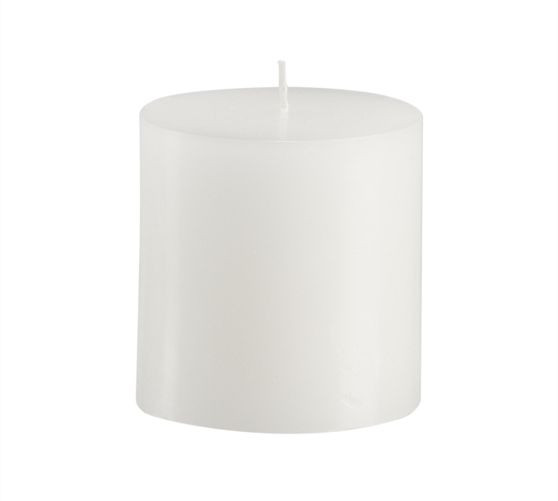 Unscented Wax Pillar Candle | Pottery Barn (US)