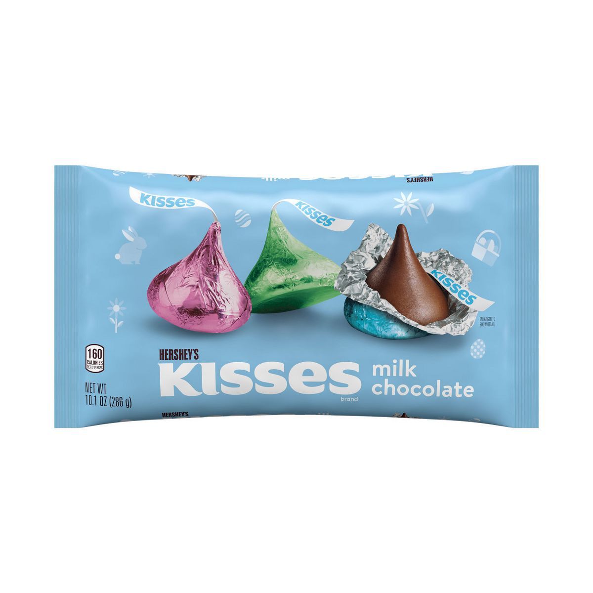 Hershey's Kisses Milk Chocolate Easter Candy - 10.1oz | Target