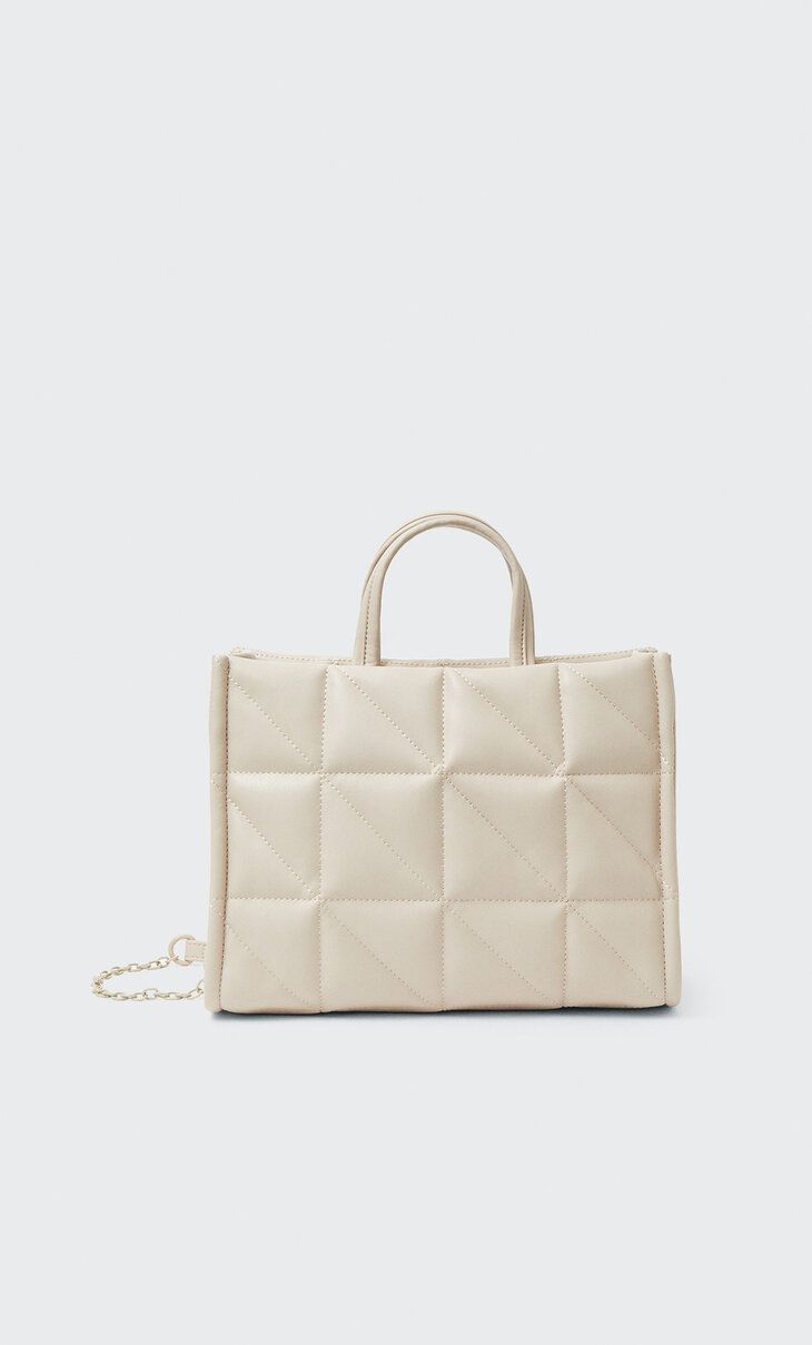 Medium quilted tote bag curated on LTK