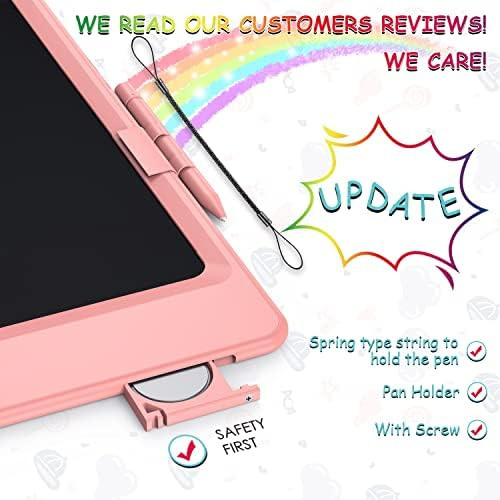 KOKODI LCD Writing Tablet, 10 Inch Colorful Toddler Doodle Board Drawing Tablet, Erasable Reusabl... | Amazon (US)