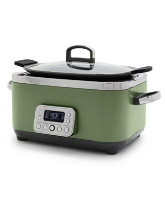 Elite 6 Quart Ceramic Nonstick Slow Cooker | Macy's
