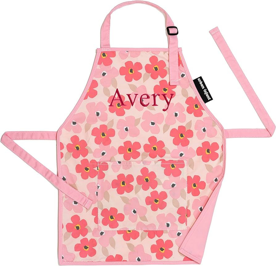 Urban Infant Little Helper Personalized Kids Apron - Children's Cooking Art Gardening - Great Gif... | Amazon (US)