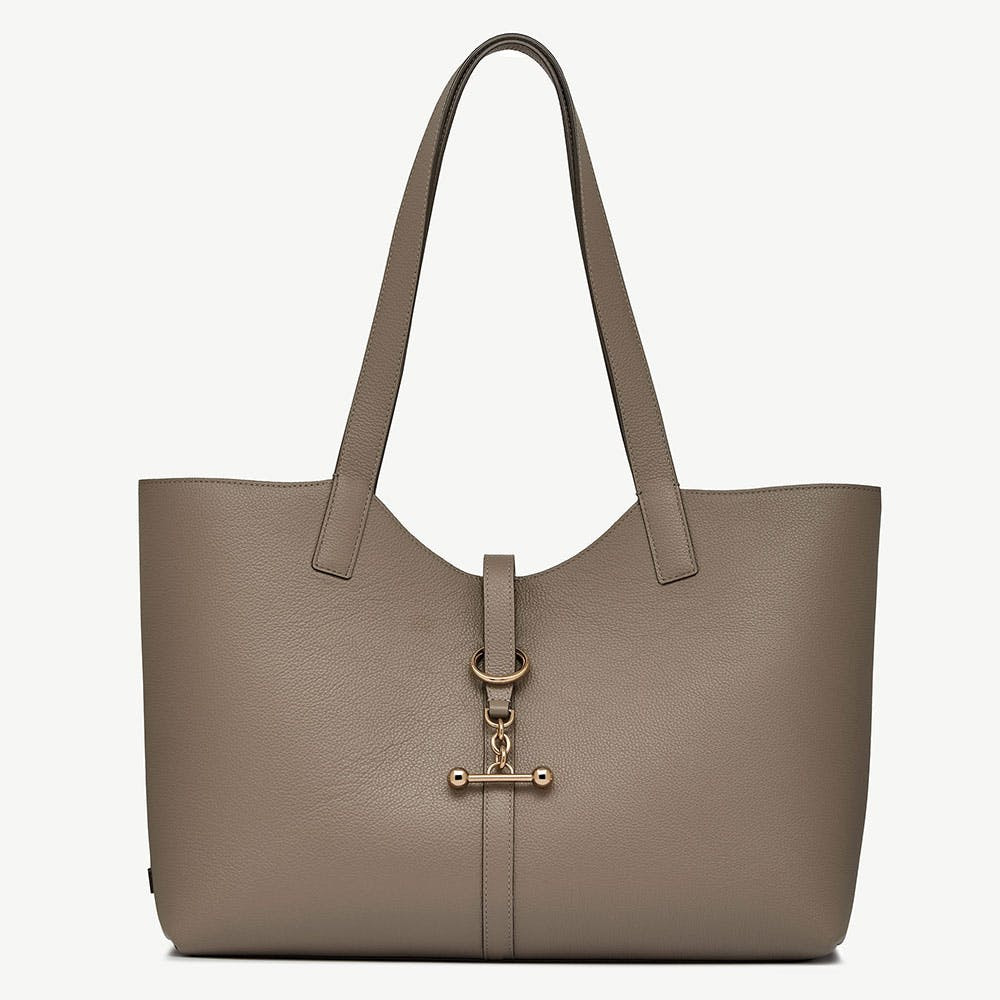Strathberry - Kite Tote - Grey / Taupe | Strathberry