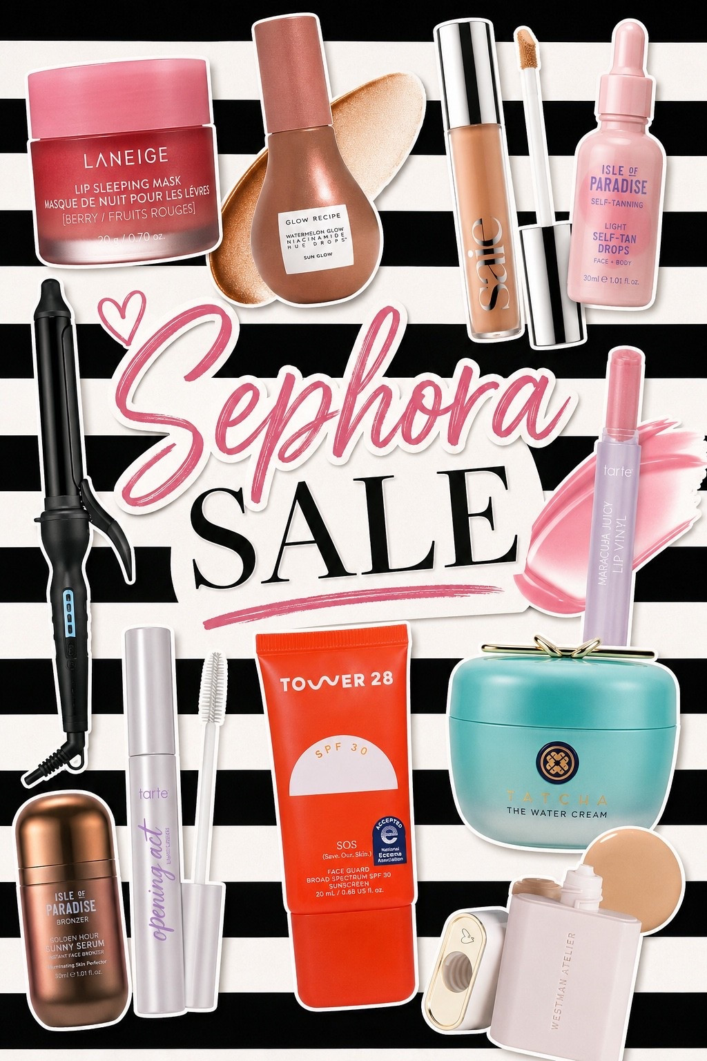 Great sale happening online at Sephora. I use the Bio Ionic curling iron almost everyday. Check out all the hot deals linked below.

#LTKdayinmylife #LTKgrwm #LTKselfcare