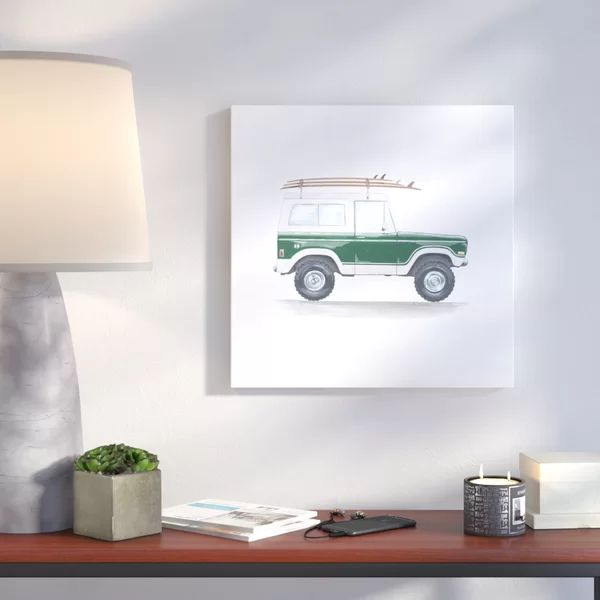 'Bronco' Acrylic Painting Print | Wayfair Professional