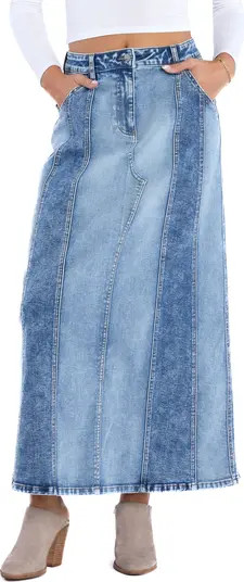 Road Trip Denim Maxi Skirt | Nordstrom
