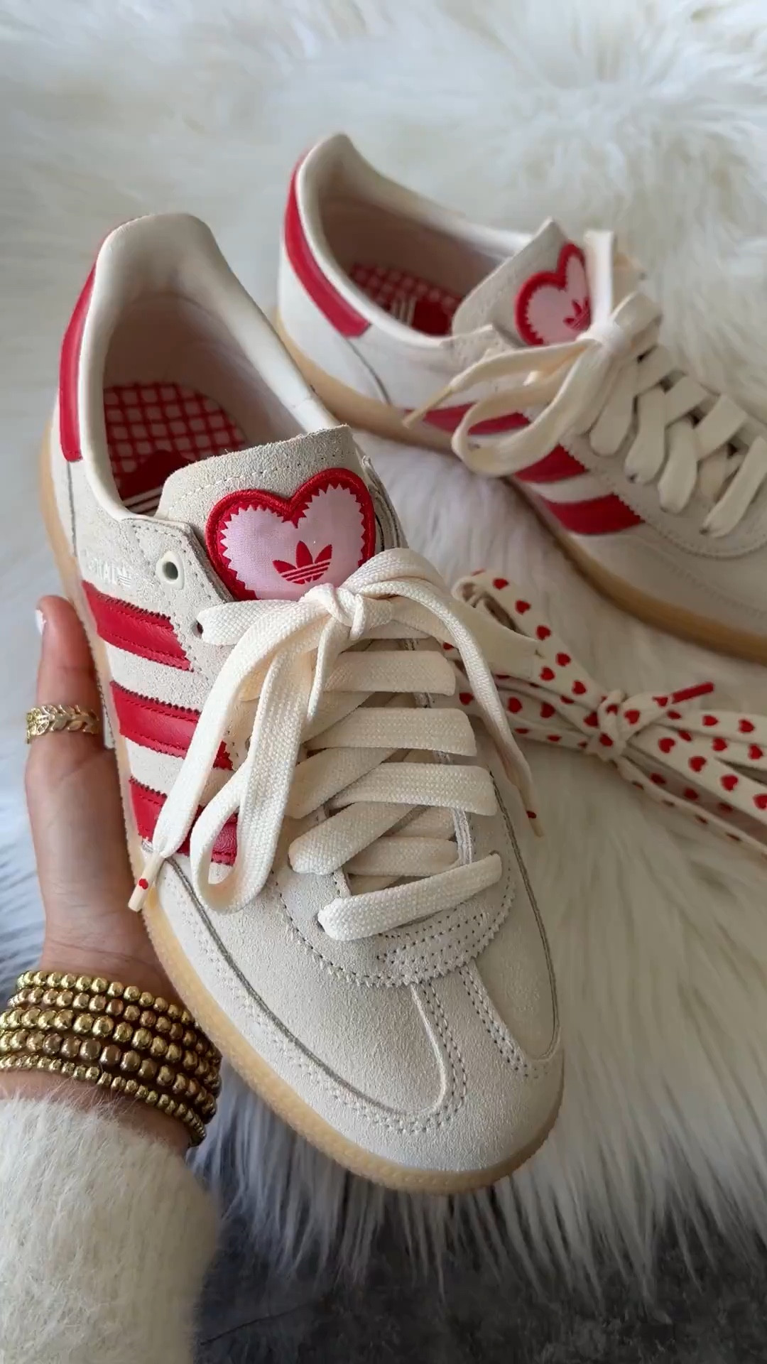 
Adidas heart handball spezial sneakers fully back in stock. Went down  half size 