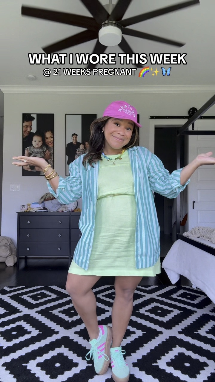 OUTFITS OF THE WEEK: what I wore this week @ 21 weeks pregnant 🤰🏽✨ #bumpstyle #maternitystyle #bumpfriendly

#LTKbump #LTKfindsunder50 #LTKfindsunder100