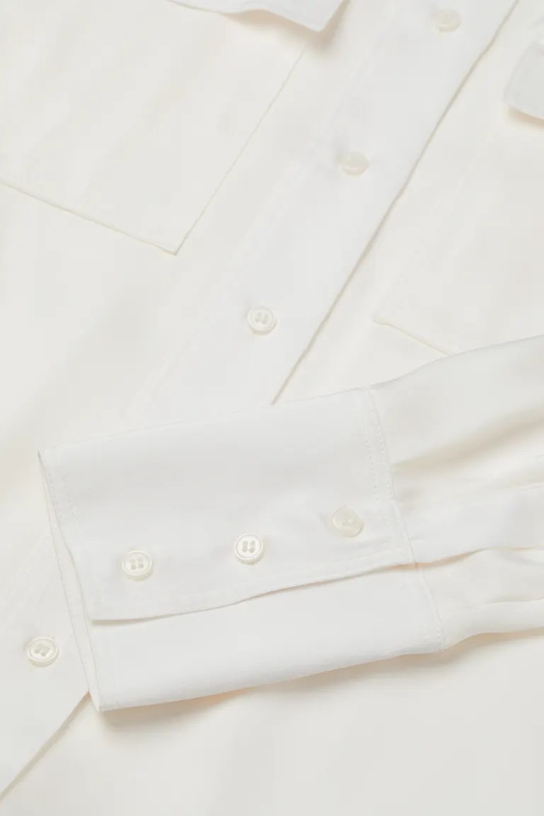 Satin Shirt | H&M (US + CA)