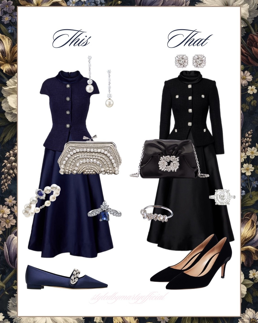 This Or That?🖤💙

Winter outfit, winter style, winter dress, classy style, classy outfit, elegant outfit, feminine fashion, feminine style, long sleeve dress, elegant dress, formal wear, occasion dress, winter elegant outfit, winter wedding guest, navy dress, black long sleeve dress, midi dress

#LTKSeasonal #LTKMidsize #LTKOver40