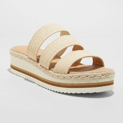 Women's Florence Sporty Platform Sandals - Universal Thread™ | Target