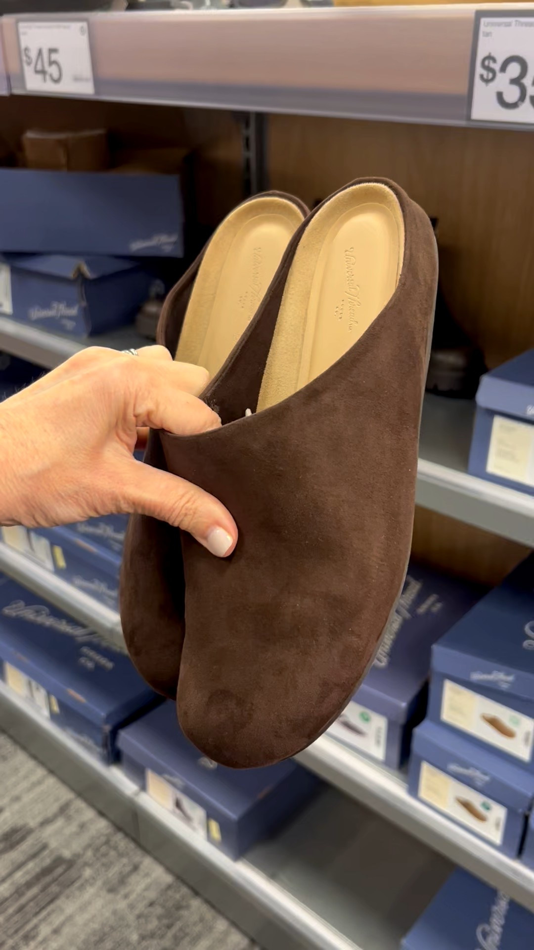 chocolate brown faux suede clogs, winter outfit, winter shoess

#LTKFindsUnder50 #LTKootd #LTKSeasonal