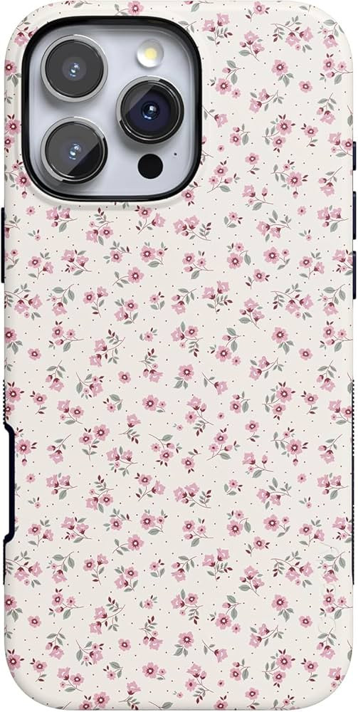 Casely iPhone 16 Pro Case | Cottage Charm | Cottagecore Case Floral | Bold Protective Case Design... | Amazon (US)