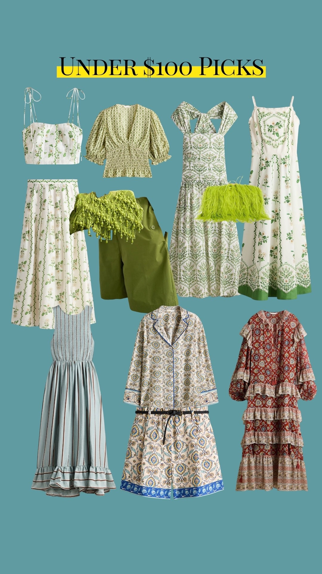 This week’s under $100 picks!

Do you like greens? 🍃

#LTKSaleAlert