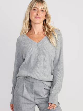 SoSoft V-Neck Cocoon Sweater for Women | Old Navy (US)
