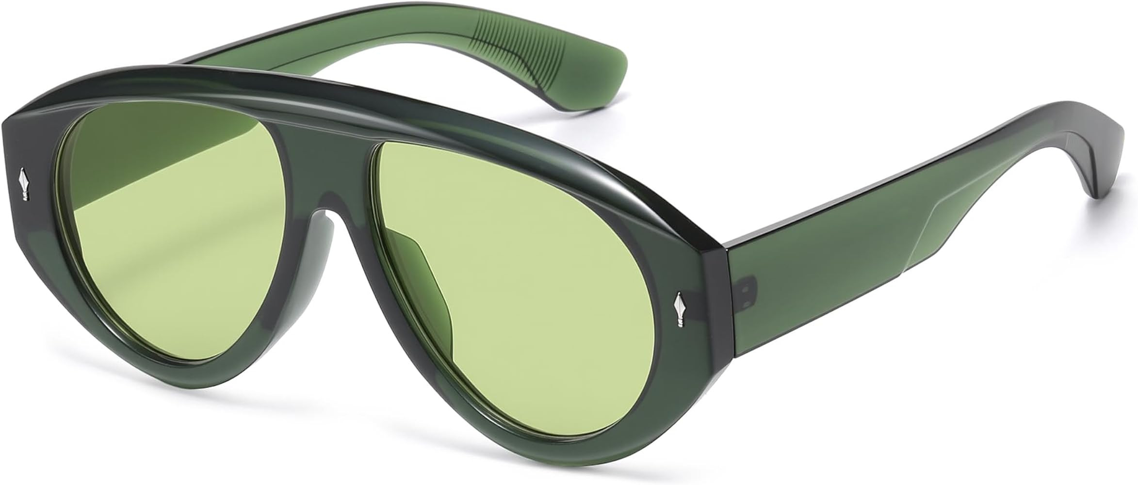 VANLINKER Trendy Oversized Retro Aviator Sunglasses for Women Men VL9936 | Amazon (US)
