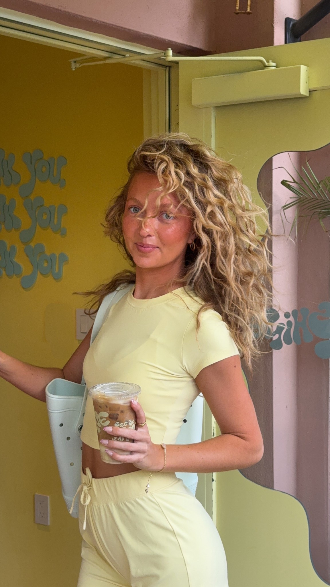 curly hair routine 👩🏼‍🦱
after hair is washed apply Not Your Mother’s products. massage in with microfiber towel. allow hair to airdry. apply Ouai oil to break the crunch from gel. on roots curl with tiny wand for extra volume! ✨

#LTKBeauty #LTKselfcare #LTKgrwm