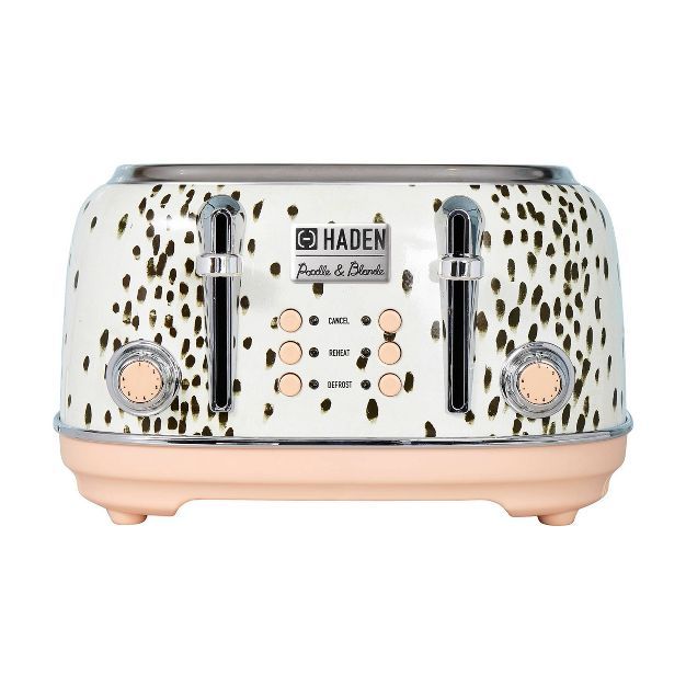 Haden Margate Poodle & Blonde 4-Slice Wide Slot Toaster | Target